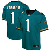 Nike Travis Etienne Jacksonville Jaguars Youth Game Jersey Teal