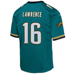 Nike Trevor Lawrence Jacksonville Jaguars Youth Game Jersey Teal