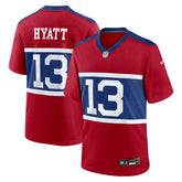 Nike Jalin Hyatt New York Giants Youth Game Jersey Red