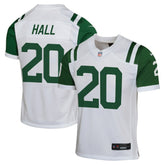 Nike Breece Hall New York Jets Youth Game Jersey White