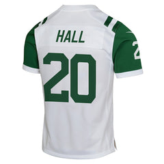 Nike Breece Hall New York Jets Youth Game Jersey White