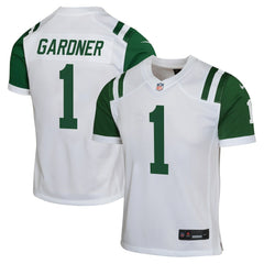 Nike Ahmad Sauce Gardner New York Jets Youth Game Jersey White