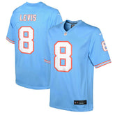 Nike Will Levis Tennessee Titans Youth Game Jersey Light Blue