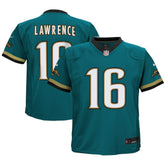 Nike Trevor Lawrence Jacksonville Jaguars Preschool Prowler Throwback Player Game Jersey Teal