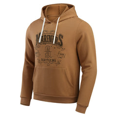 Seattle Mariners Darius Rucker Collection by Fanatics Camp Fleece Pullover Hoodie - Tan - Fanatics Sale
