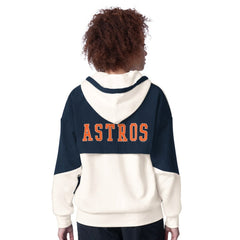 Houston Astros Starter Women's Scrimmage Full-Zip Hoodie - White - MLB Sale