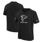 Nike Atlanta Falcons Youth 2024 NFL Crucial Catch T-Shirt Black