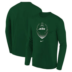 Nike New York Jets Youth Legend Icon Long Sleeve T-Shirt Green