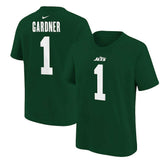 Nike Ahmad Sauce Gardner New York Jets Youth Player Name & Number T-Shirt Green