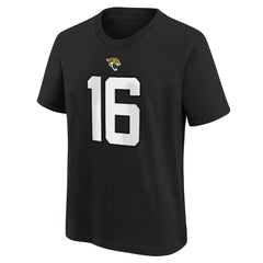 Nike Trevor Lawrence Jacksonville Jaguars Youth Player Name & Number T-Shirt Black