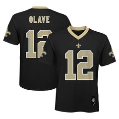 Chris Olave New Orleans Saints Youth Replica Player Jersey Black