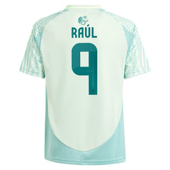 Raul Jimenez Mexico National Team Youth 2024 Away Replica Player Jersey Green - Adidas cheap