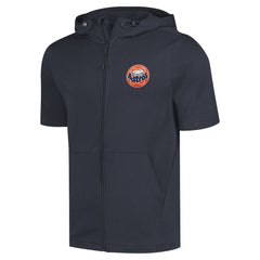 Houston Astros Levelwear Recruit Short Sleeve Full-Zip Hoodie - Navy - MLB on Sale