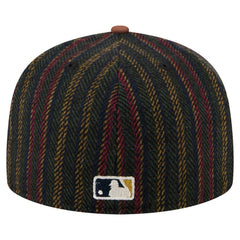 Chicago White Sox New Era Vintage Herringbone 59FIFTY Fitted Hat - Brown - New Era Online