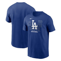Mookie Betts Los Angeles Dodgers Nike 2024 MLB World Tour Seoul Series Player Name & Number Event Stack T-Shirt - Royal - Nike Discount