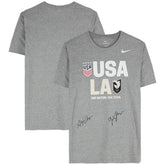 Gisele Thompson & Alyssa Thompson Angel City FC & USWNT Multi-Signed Gray T-Shirt - Fanatics Discount