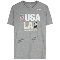 Gisele Thompson & Alyssa Thompson Angel City FC & USWNT Multi-Signed Gray T-Shirt - Fanatics Discount