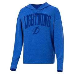 Tampa Bay Lightning Concepts Sport Women's Volley Pullover Hoodie - Blue - NHL 201398087