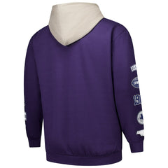 Fanatics Dallas Cowboys Big & Tall Patched Out Pullover Hoodie Purple