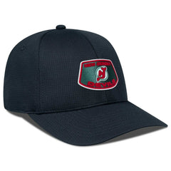 New Jersey Devils Levelwear Retro Skylight Zephyr Adjustable Hat - Black - NHL 201398258