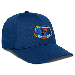 St. Louis Blues Levelwear Retro Skylight Zephyr Adjustable Hat - Navy - NHL 201398260