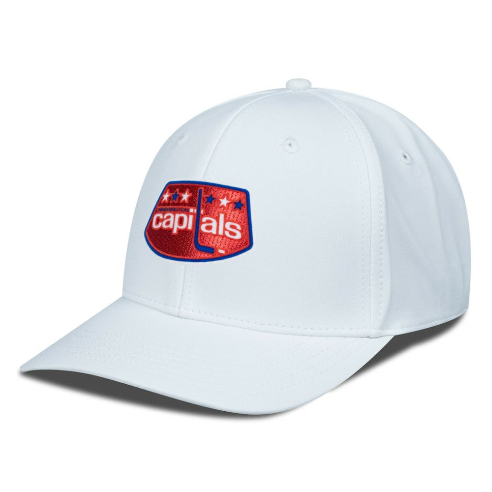 Washington Capitals Levelwear Retro Skylight Rise Flex Hat - White - NHL 201398273