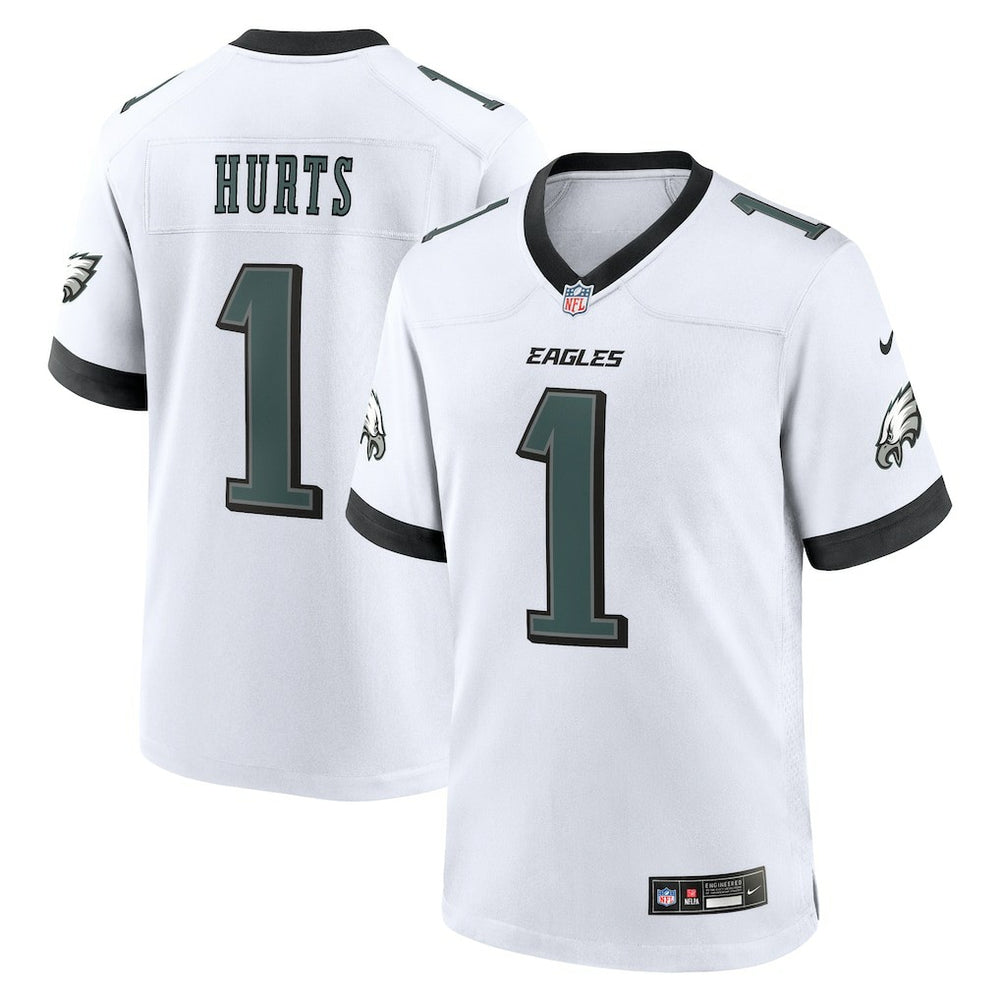 Nike Jalen Hurts Philadelphia Eagles White Game Jersey White