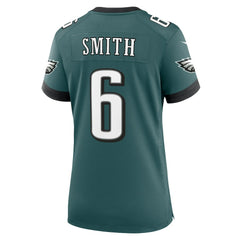 Nike DeVonta Smith Philadelphia Eagles Women's Team Game Jersey Midnight Green