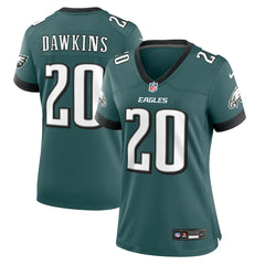 Nike Brian Dawkins Philadelphia Eagles Women's Retired Player Game Jersey Midnight Green