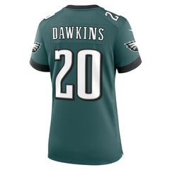 Nike Brian Dawkins Philadelphia Eagles Women's Retired Player Game Jersey Midnight Green