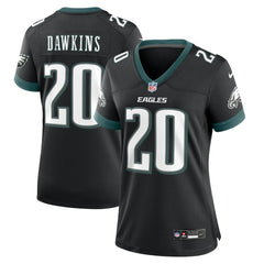 Nike Brian Dawkins Philadelphia Eagles Women's Alternate Game Jersey Black