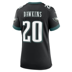 Nike Brian Dawkins Philadelphia Eagles Women's Alternate Game Jersey Black