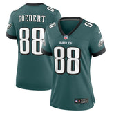 Nike Dallas Goedert Philadelphia Eagles Women's Team Game Jersey Midnight Green