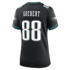 Nike Dallas Goedert Philadelphia Eagles Women's Alternate Game Jersey Black