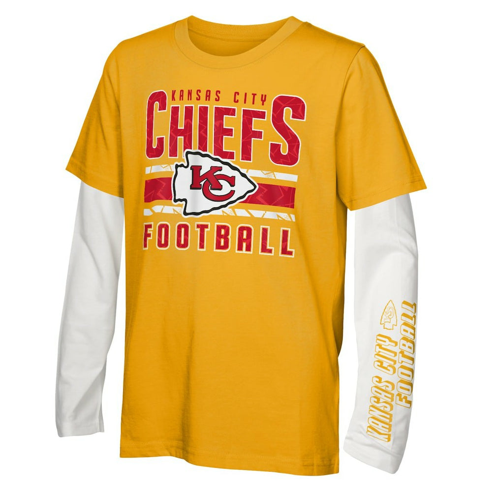 Kansas City Chiefs Preschool In the Mix T-Shirt Combo Set