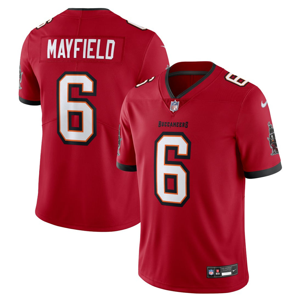 Nike Baker Mayfield Tampa Bay Buccaneers Vapor Untouchable Limited Jersey Red