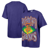 San Francisco Giants '47 Women's Flashing Lights Boyfriend T-Shirt - Navy - 47 brand Online