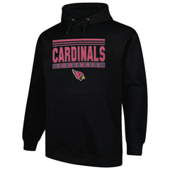 Fanatics Arizona Cardinals Big & Tall Pop Pullover Hoodie Black
