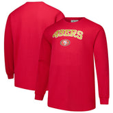 Fanatics San Francisco 49ers Big & Tall Thermal Long Sleeve T-Shirt Scarlet