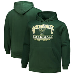 Milwaukee Bucks '47 Good Call Headline Pullover Hoodie Hunter Green | 47 brand online