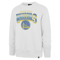 Golden State Warriors '47 Big & Tall Spotlight Headline Pullover Sweatshirt for sale Cream | 47 brand US