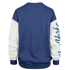 New York Knicks '47 Women's Rise Andie Oversized Pullover Sweatshirt Blue | 47 brand US