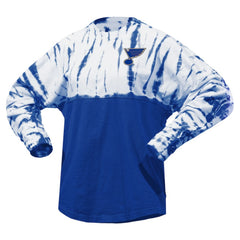 St. Louis Blues Spirit Jersey Unisex Crystal Half Dye Long Sleeve T-Shirt - Blue - NHL 201405569