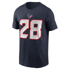 Nike Joe Mixon Houston Texans Player Name & Number T-Shirt Navy