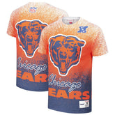 Mitchell & Ness Chicago Bears Team Burst Vintage Logo T-Shirt White