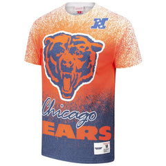 Mitchell & Ness Chicago Bears Team Burst Vintage Logo T-Shirt White