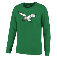 Saquon Barkley Philadelphia Eagles Majestic Threads Name & Number Long Sleeve T-Shirt Kelly Green
