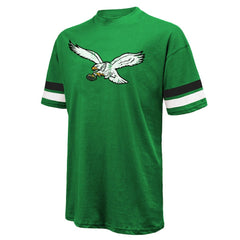 Saquon Barkley Philadelphia Eagles Majestic Threads Name & Number Oversized T-Shirt Kelly Green