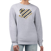 Vegas Golden Knights G-III 4Her by Carl Banks Women's Heart Graphic Pullover Sweatshirt - Heather Gray - NHL 201411314