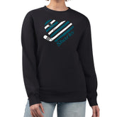 San Jose Sharks G-III 4Her by Carl Banks Women's Heart Graphic Pullover Sweatshirt - Black - NHL 201411334